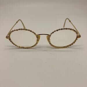 Vintage 1960's Eyeglasses Shuron 5 1/4 12k Antique Frames‎